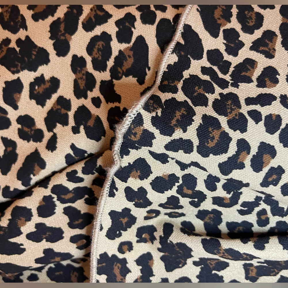 ZARA Leopard 🐆 Print Stretch Knit Midi Skirt - Picture 7 of 10